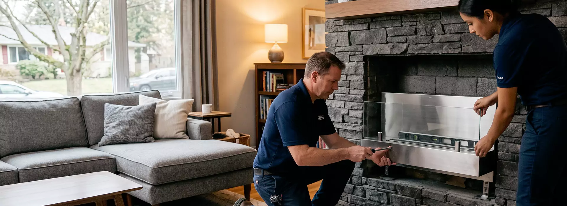 Ethanol Fireplace Installation in Compton, CA