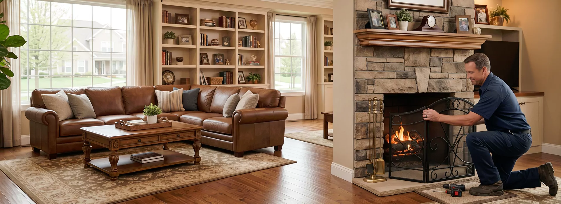 Fireplace Screen Installation Compton, CA