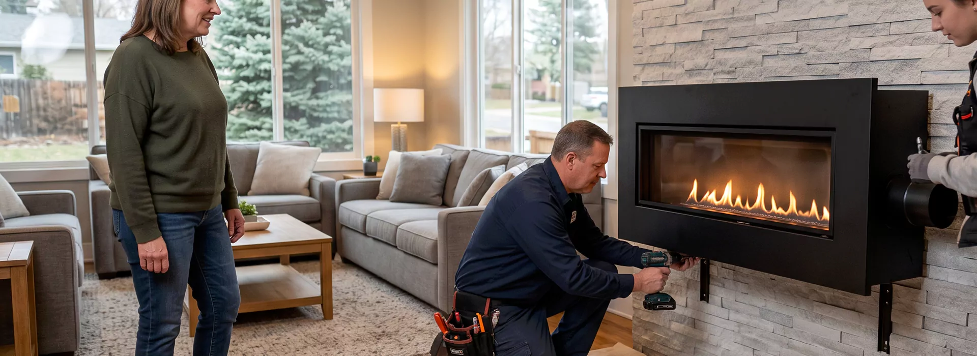 Floating Fireplace Installation Compton, CA