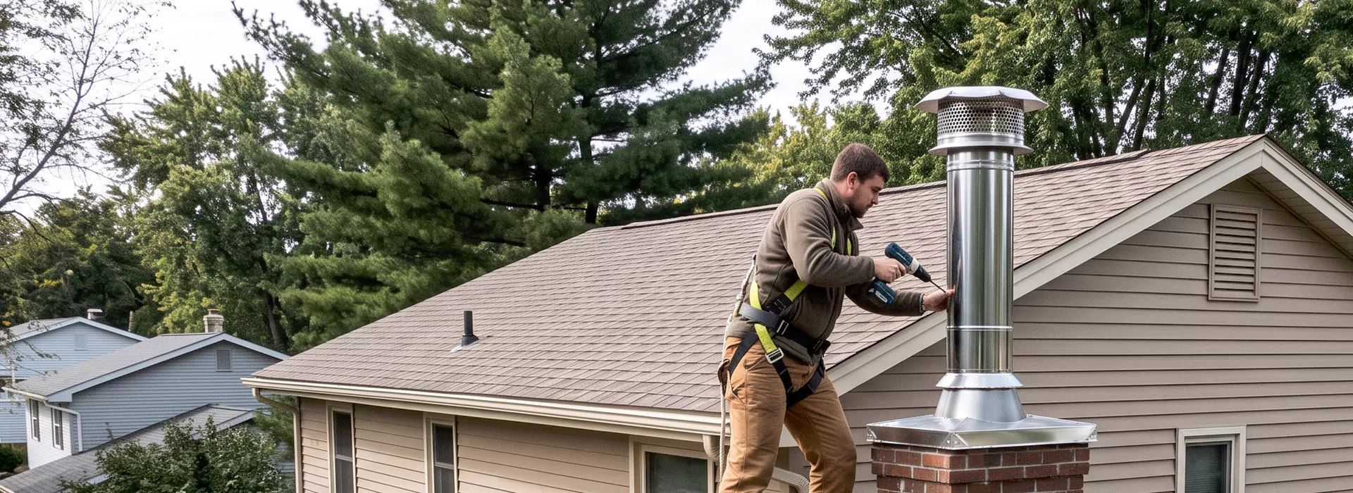 Wood Stove Chimney Services Compton