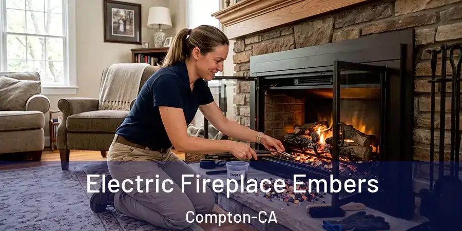 Electric Fireplace Embers Compton-CA