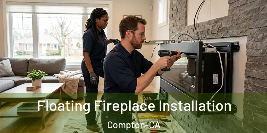  Floating Fireplace Installation Compton-CA
