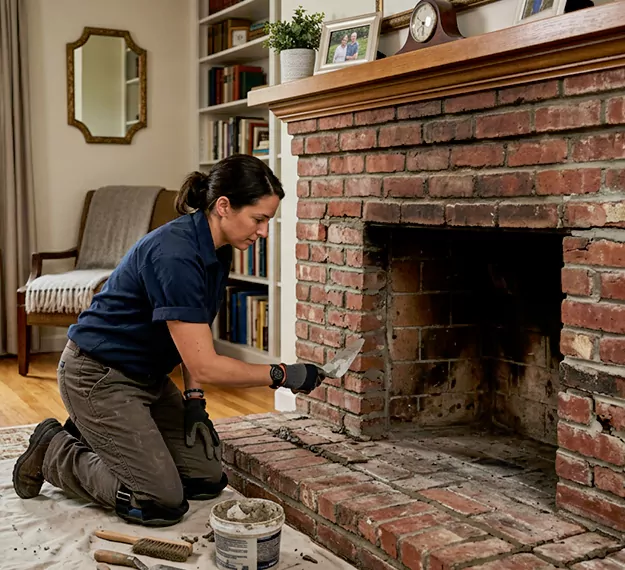 Certified Brick Fireplace Repair Company: Your Local Fireplace Masonry Repair Team in Compton, CA