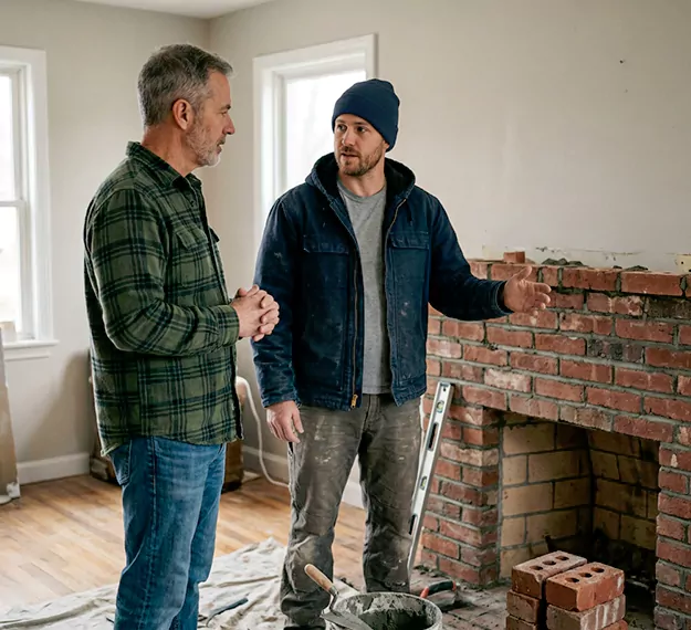 Why Compton Homeowners Choose Our Brick Fireplace Installation Team?