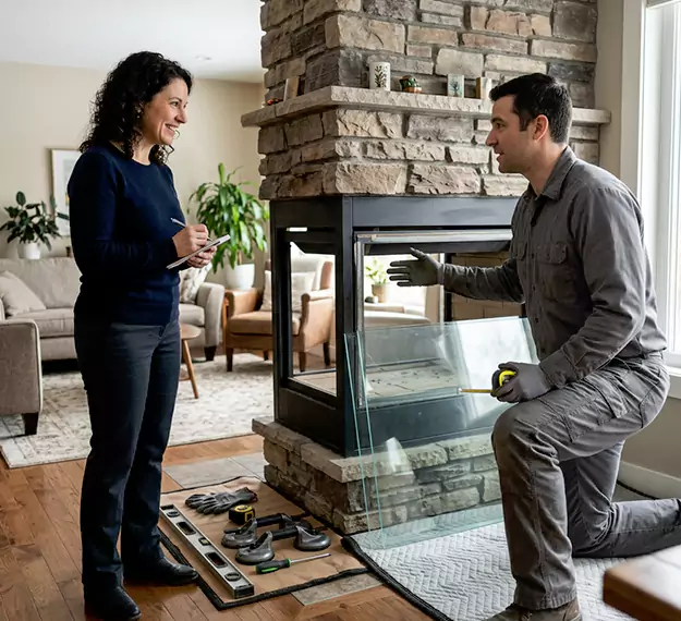 Certified Fireplace Glass Installation Company: Your Local Fireplace Glass Door Installer in Compton, CA