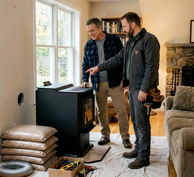 Why Compton Homeowners Choose Our Pellet Fireplace Installation Team?