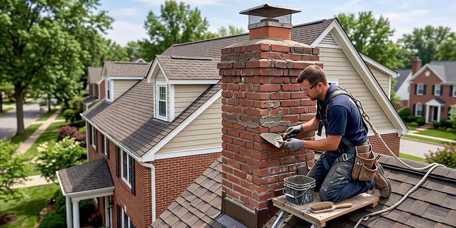 Stone Chimney Repair Compton