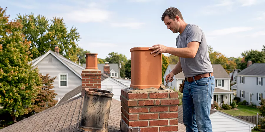 Matching Chimney Pot Replacement Compton