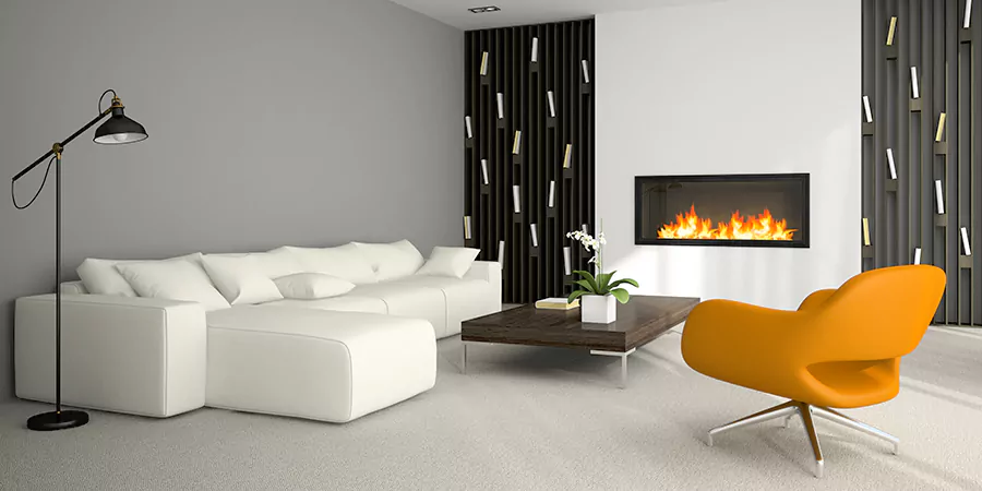 Custom Electric Fireplace Design Compton