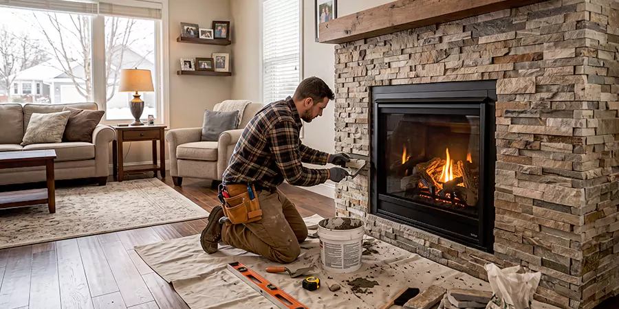 Fireplace Refacing Contractors Compton