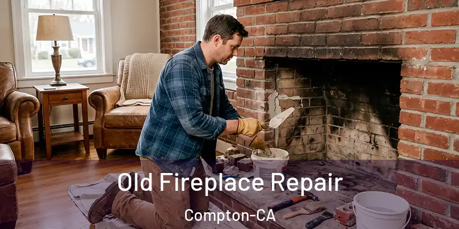 Old Fireplace Repair Compton-CA